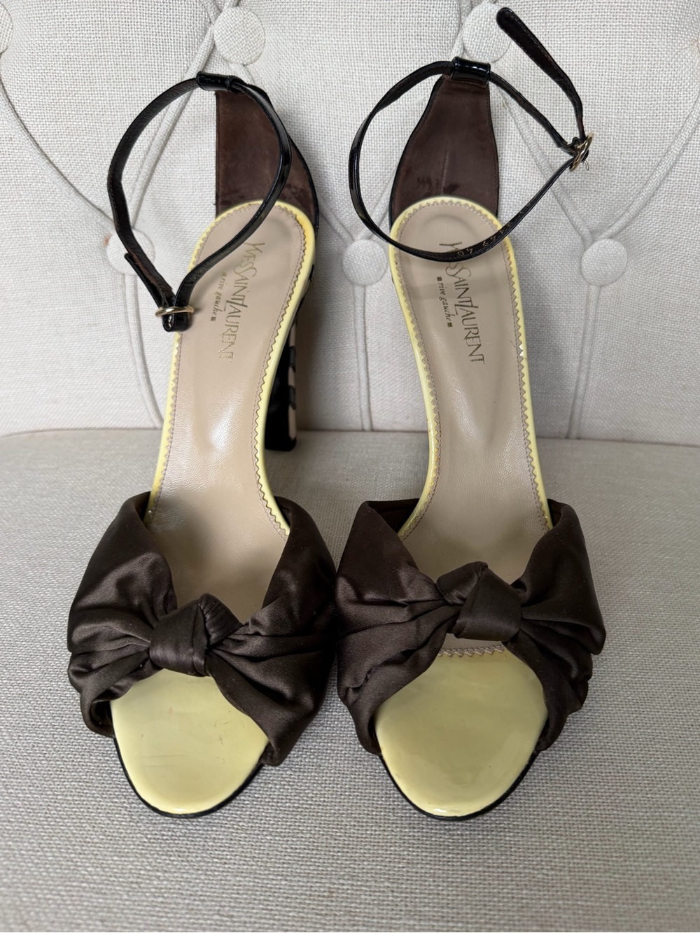 Yves Saint Laurent rare vintage heels